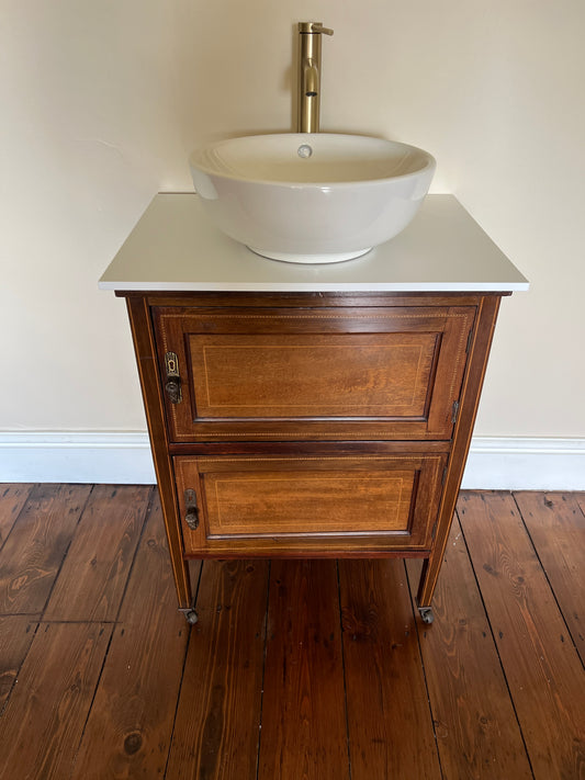 Vintage Sink 'pot cupboard' Vanity Unit.