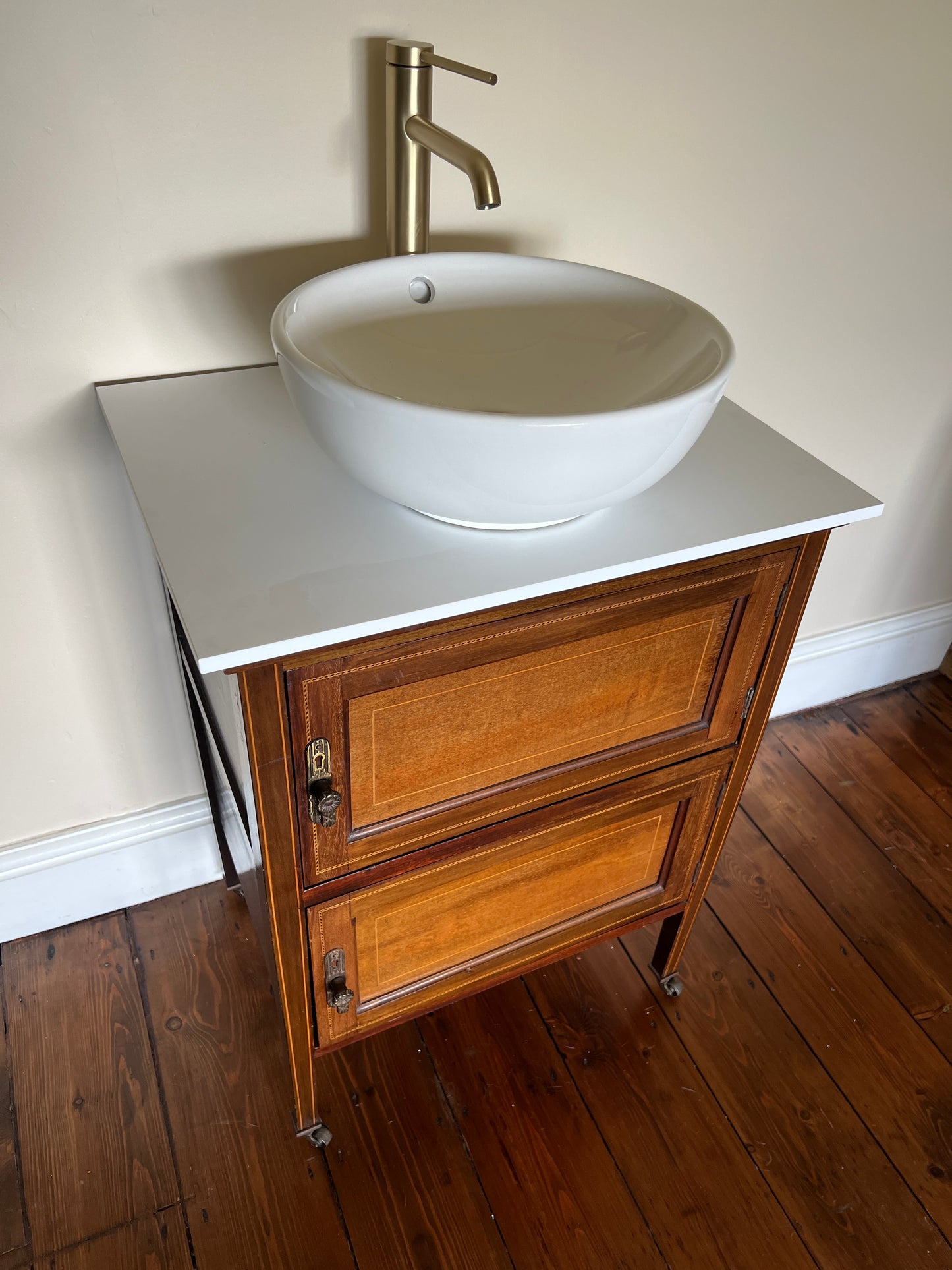 Vintage Sink 'pot cupboard' Vanity Unit.