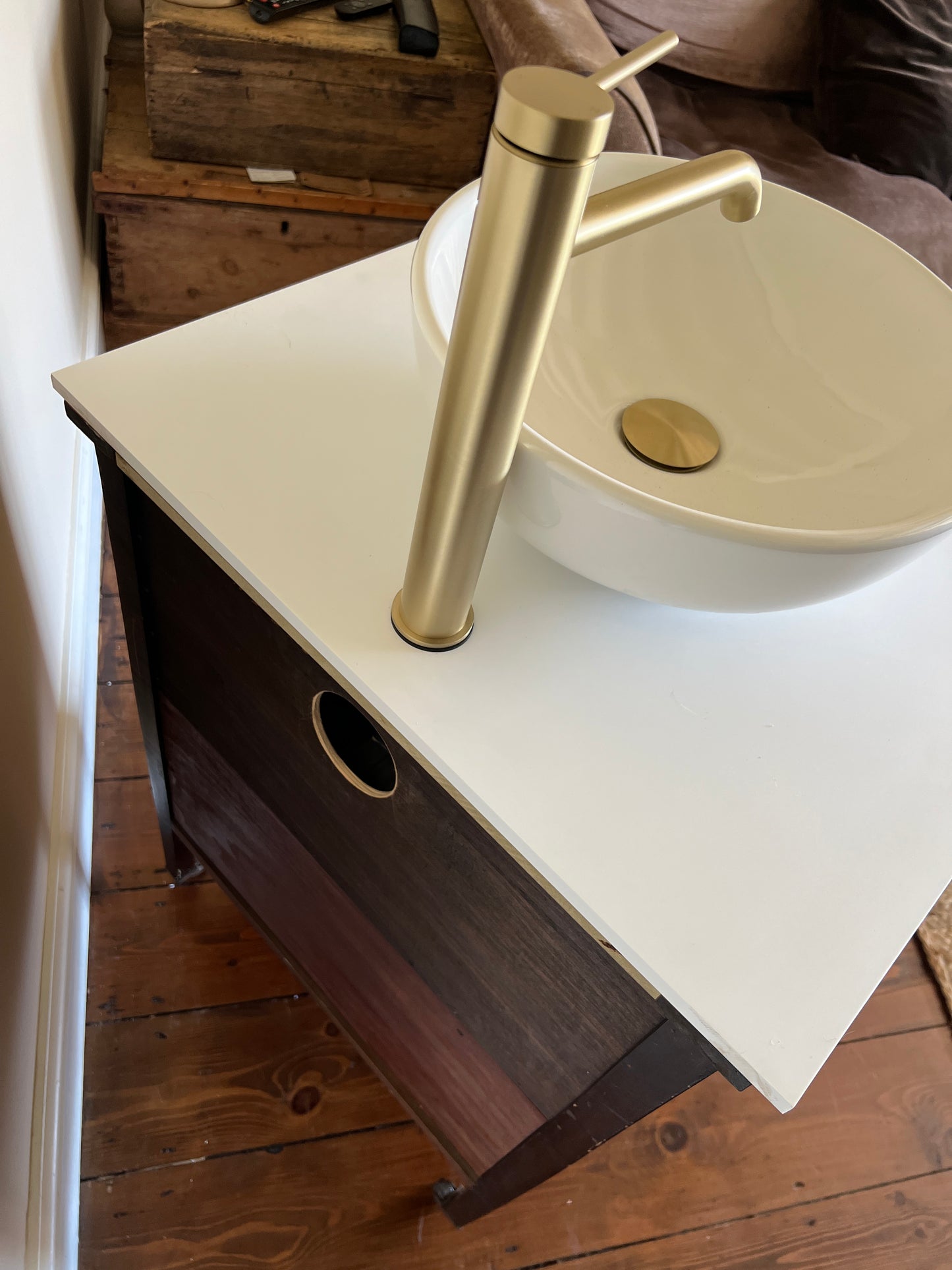 Vintage Sink 'pot cupboard' Vanity Unit.