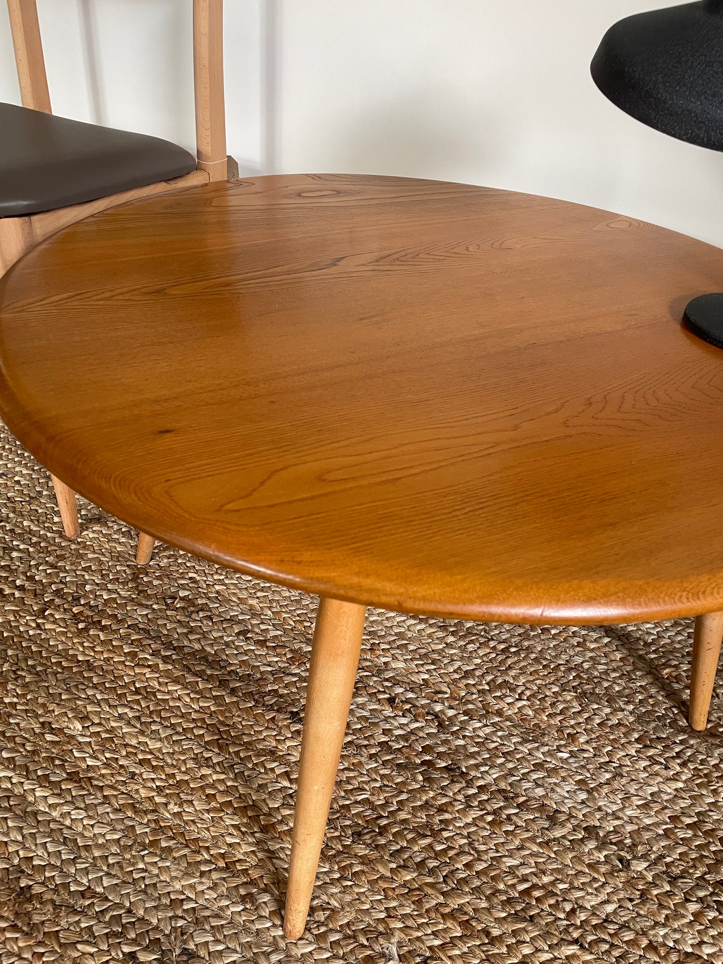 1960s Circular Ercol Occasional Table