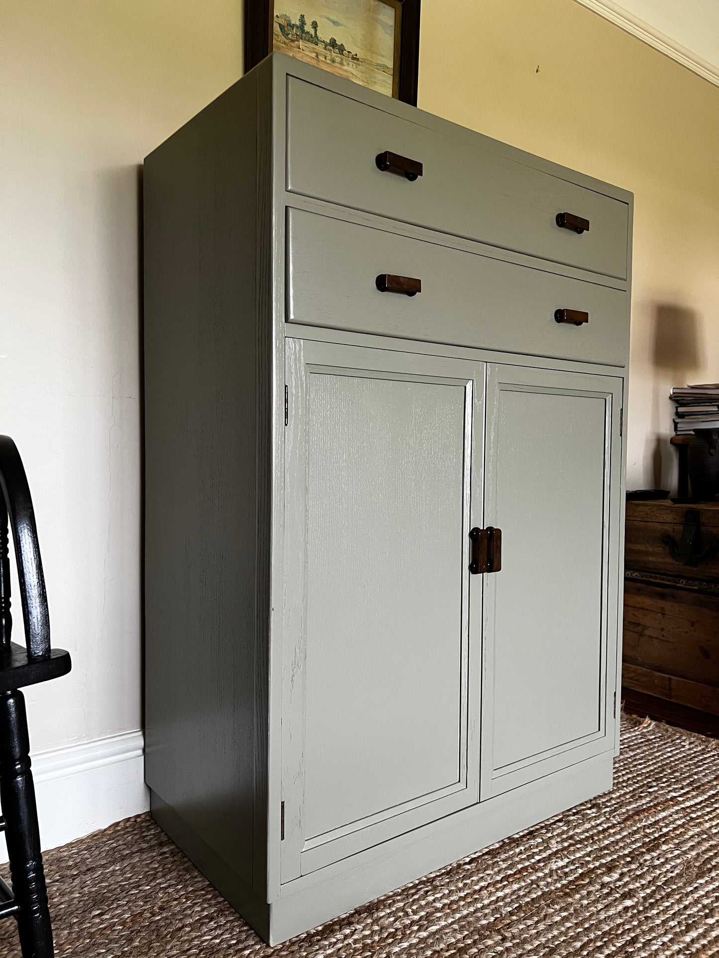 1940s Utility Cupboard in Treron Green