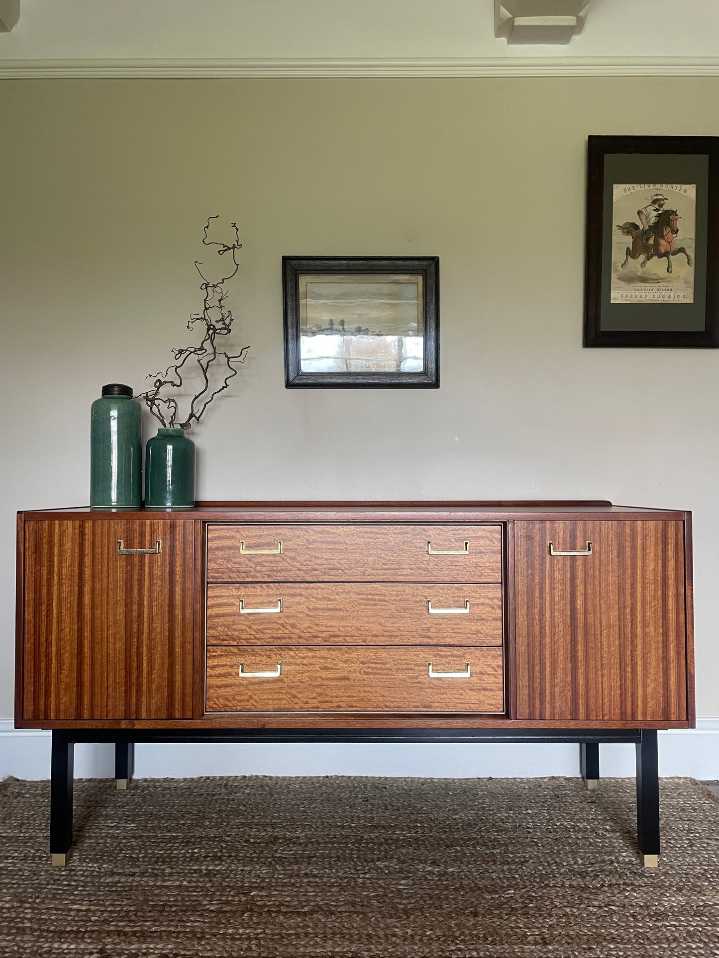 1960s E Gomme for G Plan Tola Compact Sideboard