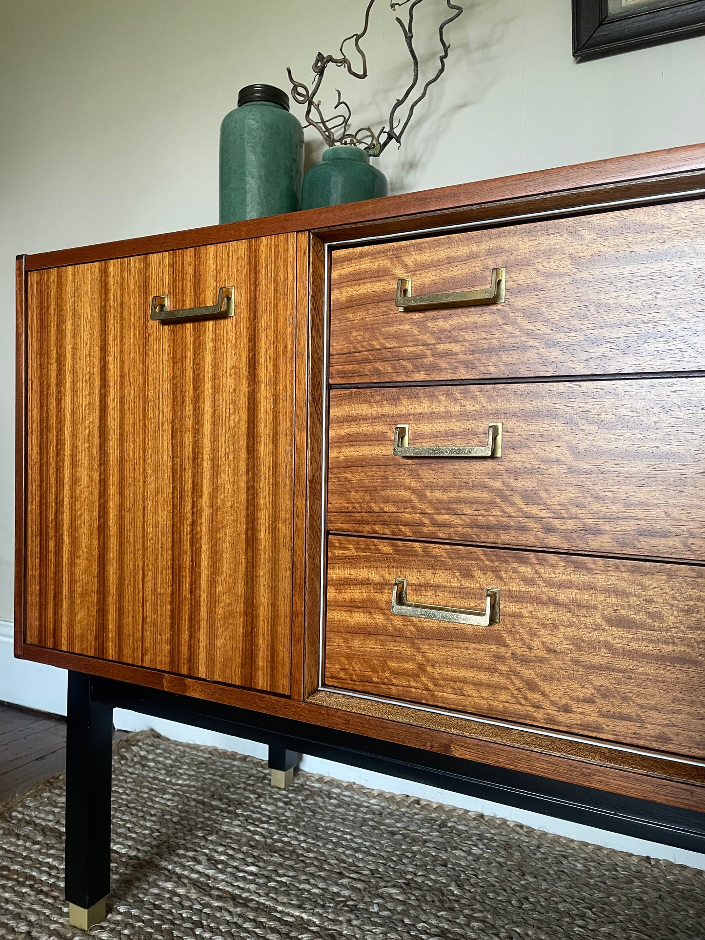 1960s E Gomme for G Plan Tola Compact Sideboard