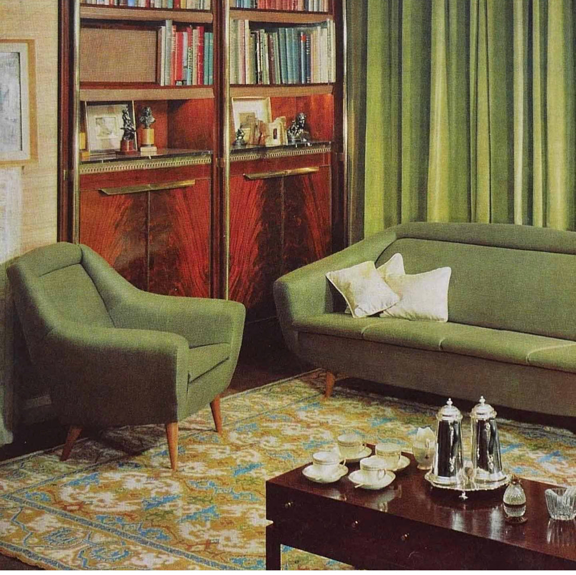 Mid Century Greaves & Thomas Davenport Armchair